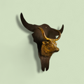 A 19th Century French Zinc Bull’s Head Boucherie/Butchers Advertising Trade Sign